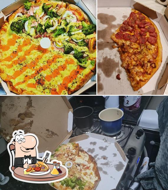 No Pizzaria Gordo e Magro, você pode pedir pizza