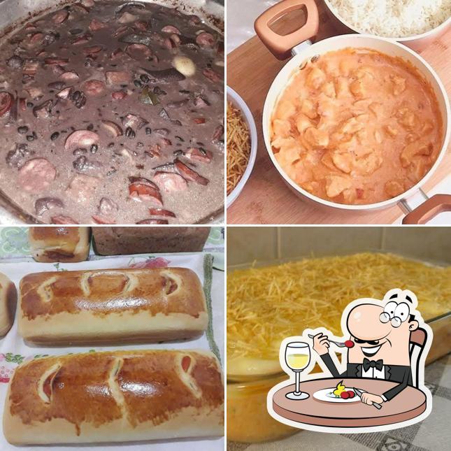 Comida em Hamburgueria do Japonês