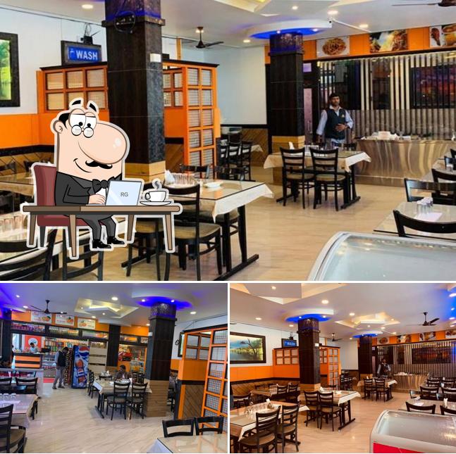 The interior of ORANGE HOTEL KATTAPPANA