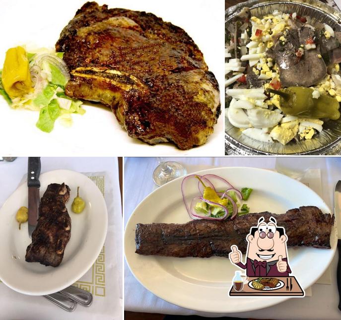 Order meat dishes at Tango Argentinian Steakhouse