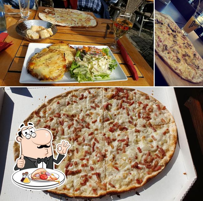 A Café de l'Ill, vous pouvez déguster des pizzas