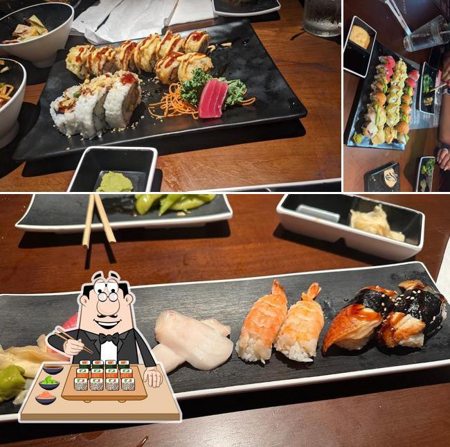 Treat yourself to sushi at FUJIMURA BUFFET & SUSHI