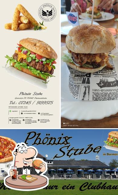 Prenez un hamburger à Phönix Stube