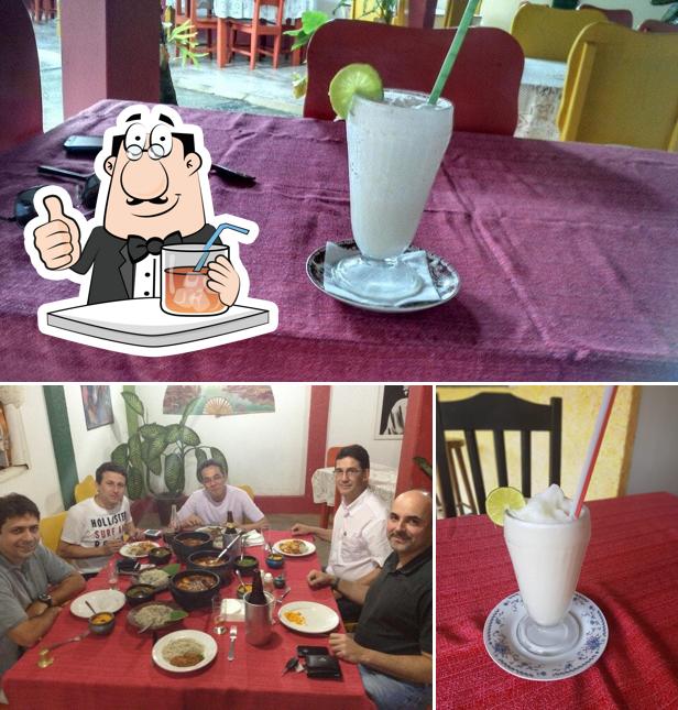 A imagem do Della Minas Restaurante’s bebida e comida