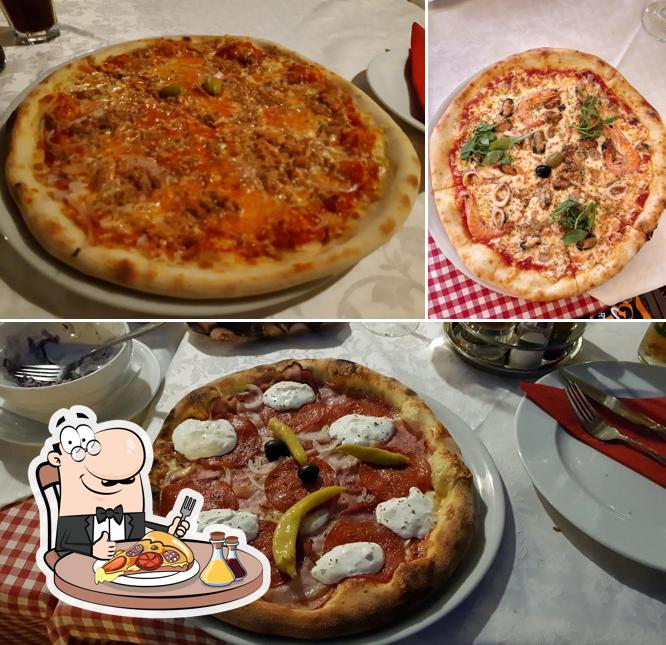 Scegli una pizza a Bistro Chill & Grill