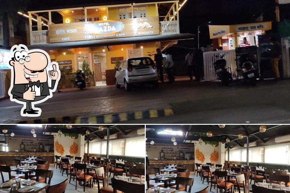 See the pic of Hotel Mazda & Cafe - Best Cafe in Nashik Family Restaurant in Nashik Multicusion Restaurant in Nashik