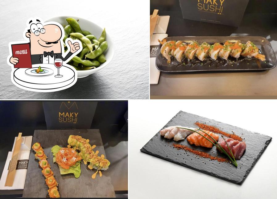 Nourriture à Restaurant Maky Sushi Le Crès