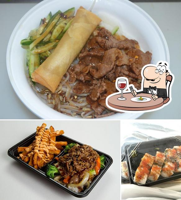 Meals at Oishii Sushi & Bento