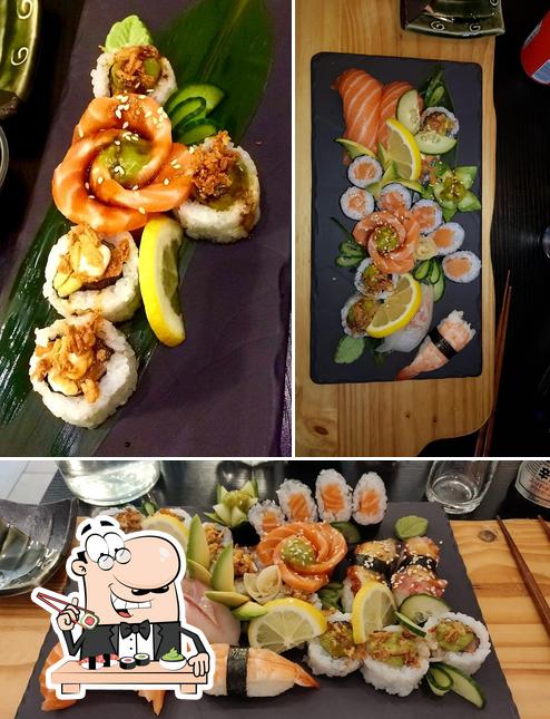 Prenez de nombreuses options de sushi