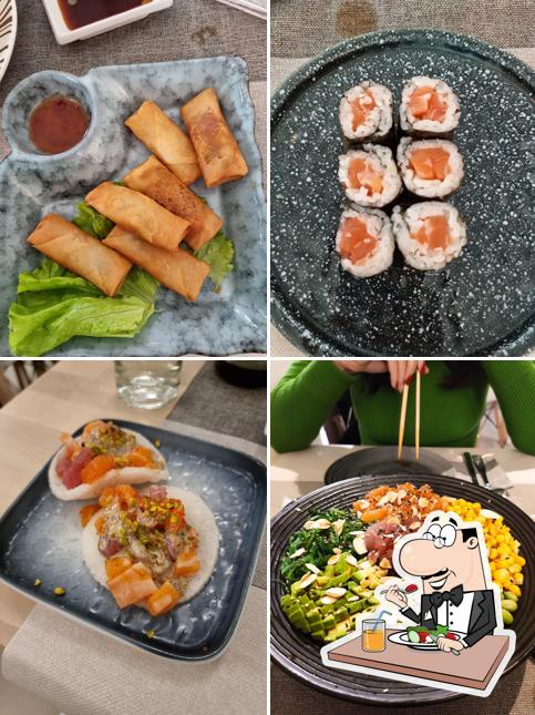 Comida en Light Sushi Restaurant