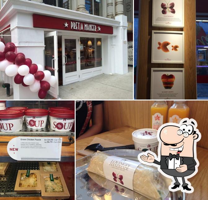 Here's a pic of Pret A Manger