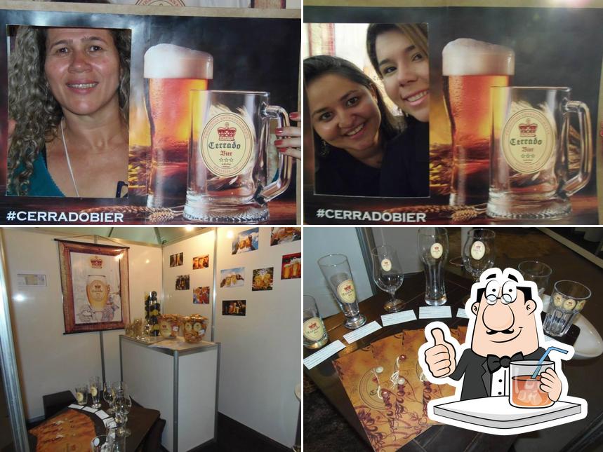 Esta é a foto apresentando bebida e interior no Cerrado Bier