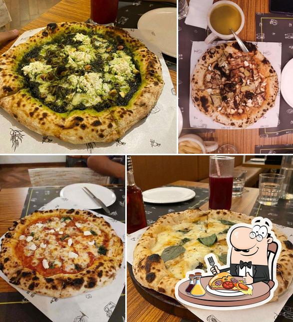 Try out pizza at EVOO Eatery & Pizzeria