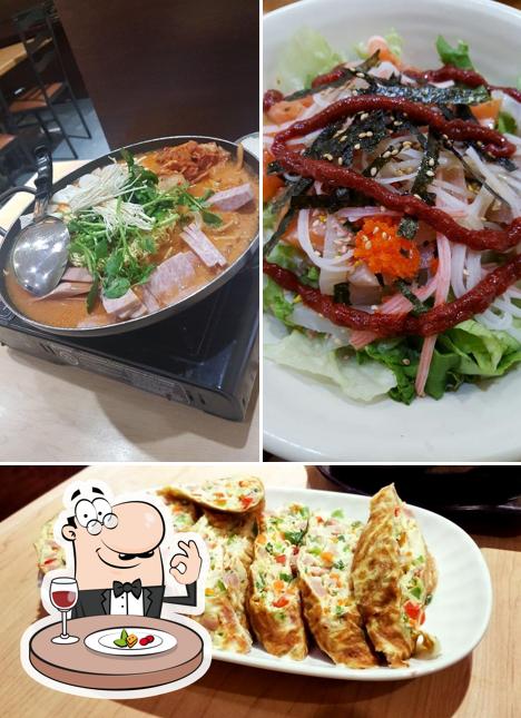 Food at InCheon House Korean & Japanese Restaurant