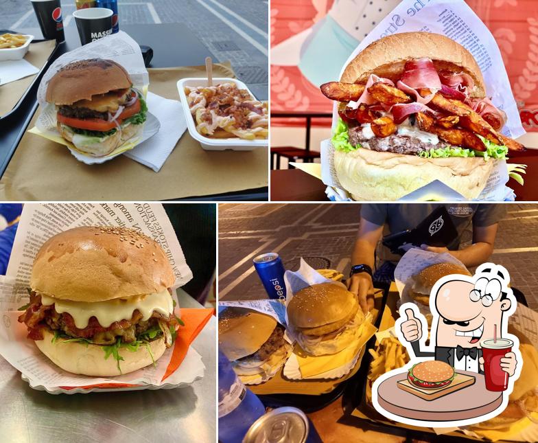 Get a burger at Chef Burger Rimini