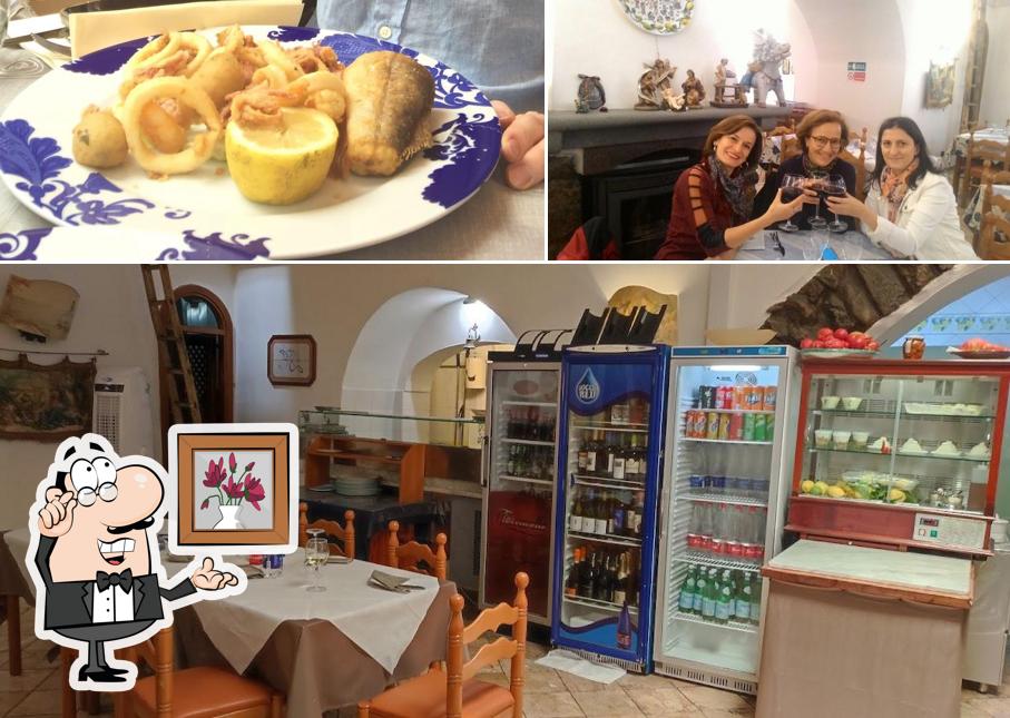 Guarda la foto che mostra la interni e cibo di Da Maria Trattoria e Pizzeria
