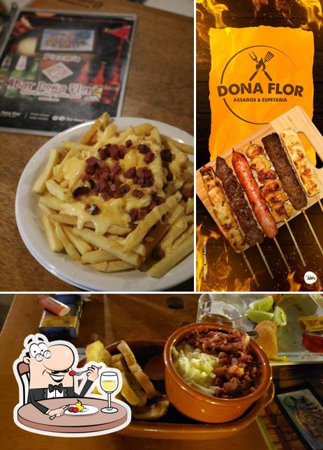 Platos en Bar Dona Flor