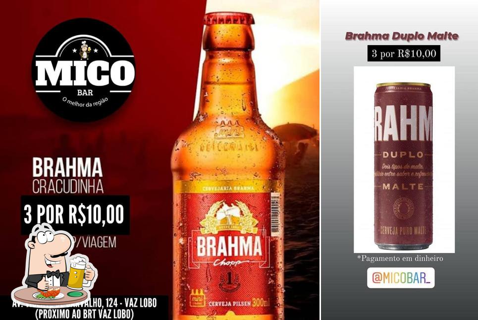 Você pode tomar um copo de cerveja leve ou escura