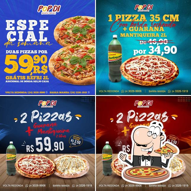 Peça pizza no Pop Di Pizzas