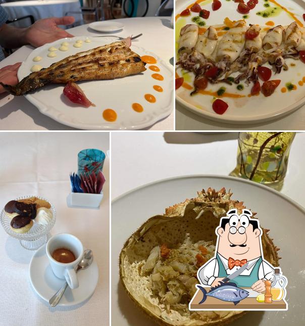 Salmone grigliato al Ristorante da Guido