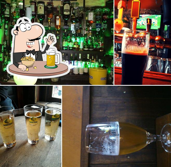 Le Pélerin / The Pilgrim Irish pub offre un évantail de bières