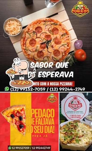 No Pizzaria do Zoca, você pode provar pizza