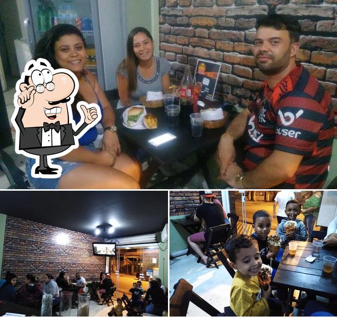 O interior do Club Burguer