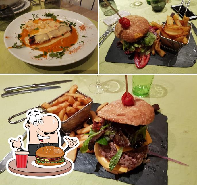 Essayez un hamburger à Auberge de Limeil