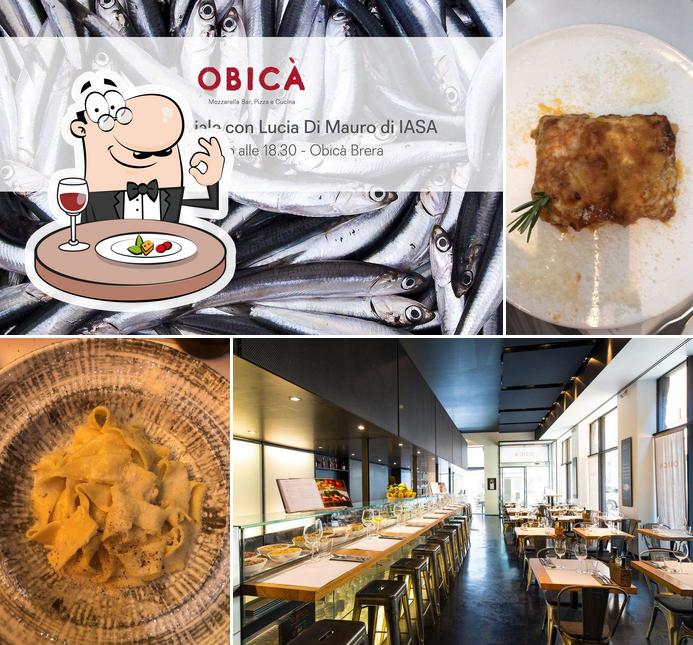 Еда в "Obicà Mozzarella Bar - Brera"