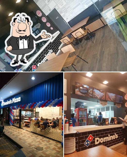 Confira a foto apresentando interior e exterior no Domino's Pizza - Capão Redondo