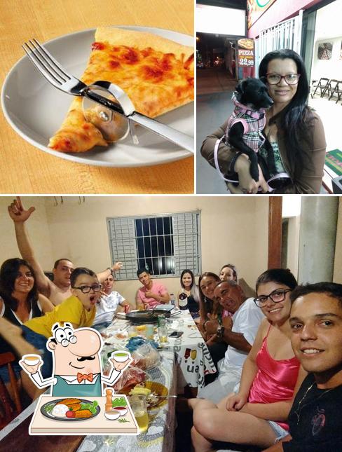 Confira a imagem ilustrando comida e interior no Pizzaria Fiorenze - Delivery