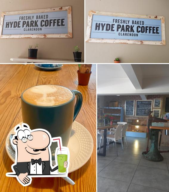 Genießt ein heißes Getränk im Hyde Park Coffee