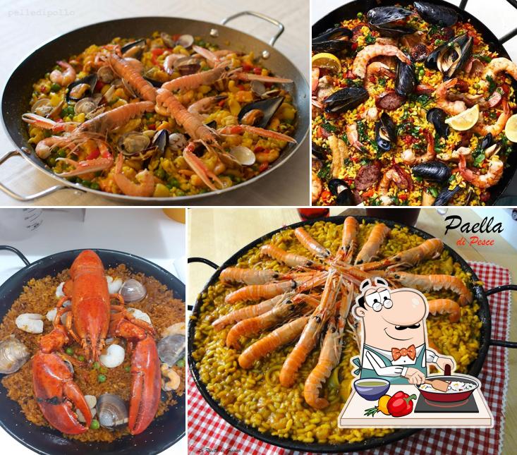 Paella al Mama' Loca Comida Spagnola