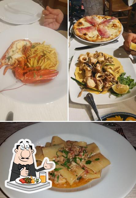 Essen im Ristorante Il Vecchio Podere