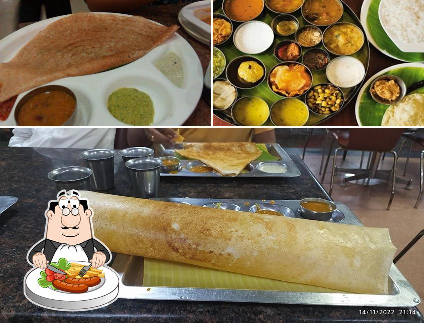 Meals at Saravana Bhavan