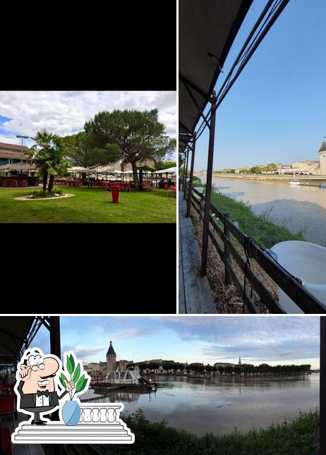 L'extérieur de La Guinguette de la Vieille Tour Fronsac