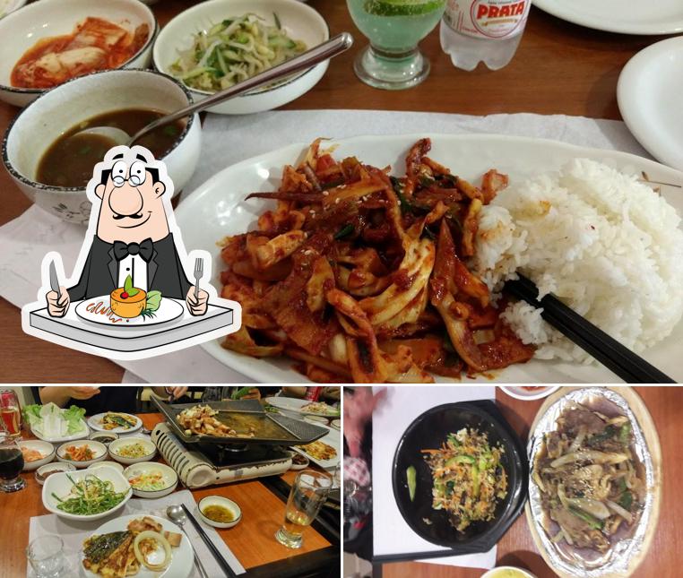 Comida em Mirim Restaurante Coreano