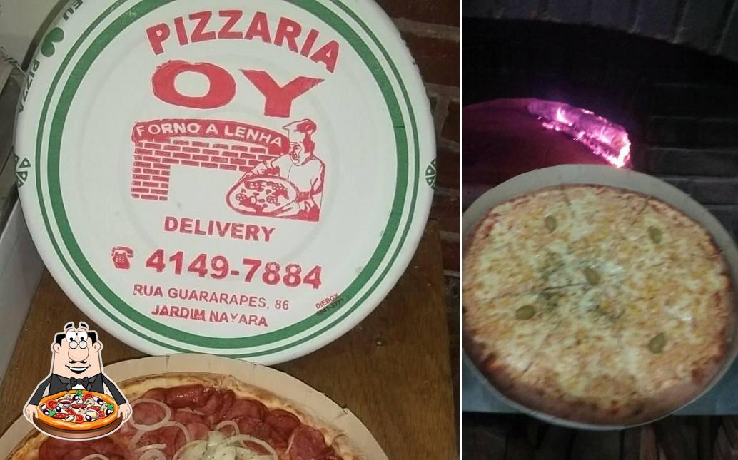 No Oy Pizzaria, você pode conseguir pizza