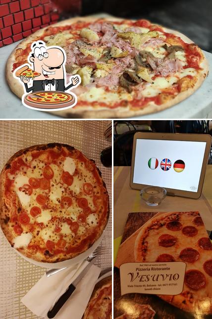 Essayez des pizzas à Pizzeria Vesuvio