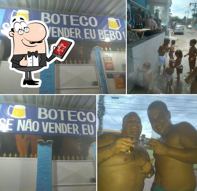 O exterior do Bar Se não vender,eu bebo