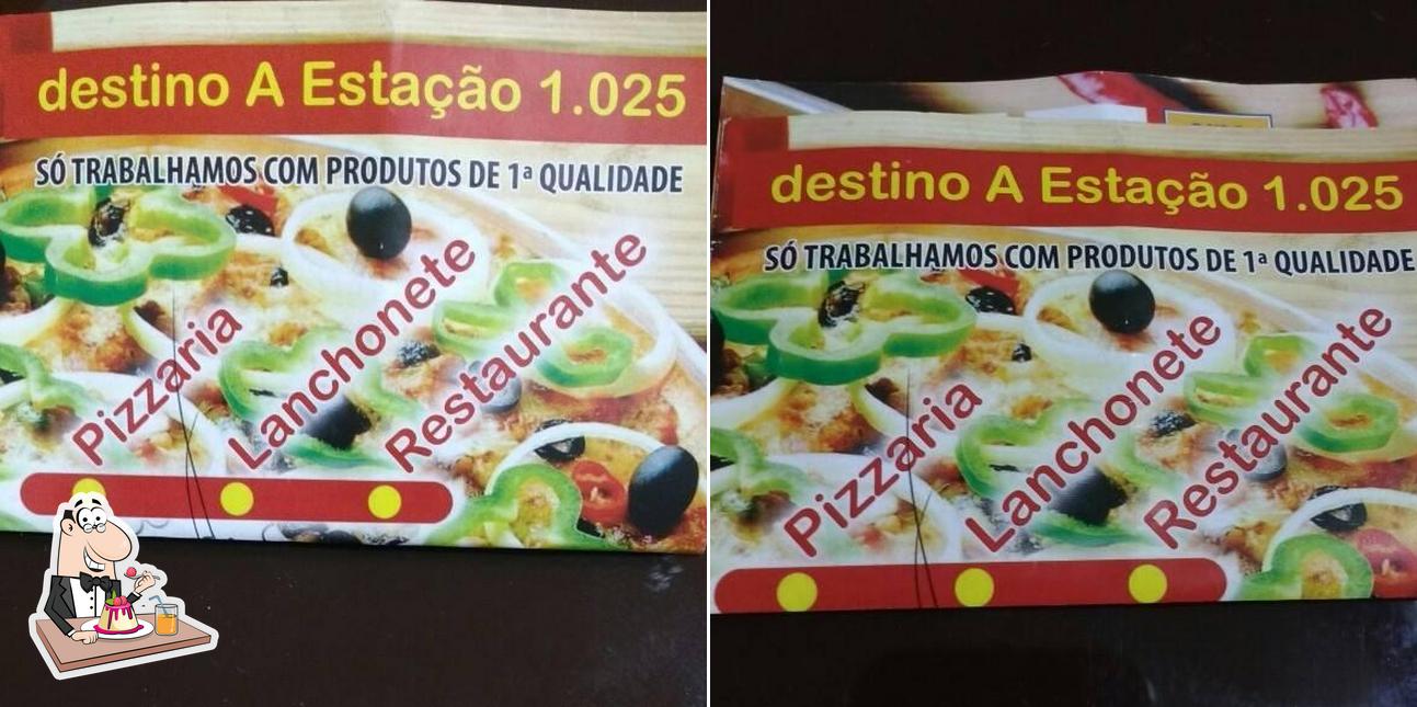 Estacao 1025 provê uma seleção de pratos doces