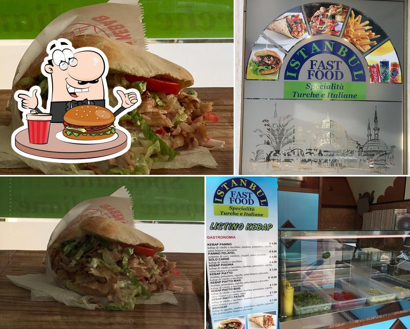 Prova un hamburger a Fast Food Kebap Istanbul