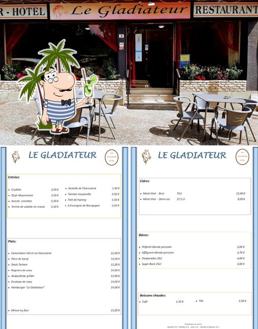 Look at the image of Le Gladiateur