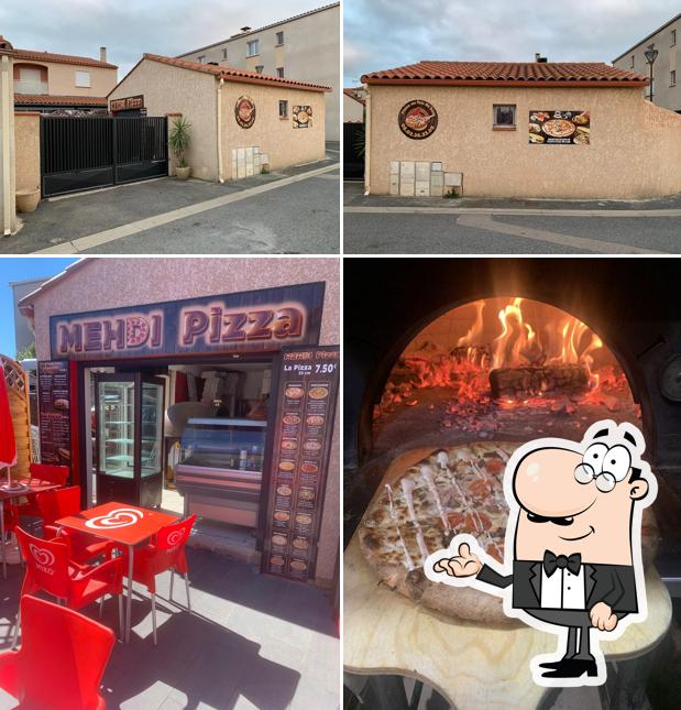 L’image de la intérieur et extérieur de Mehdi Pizza’s