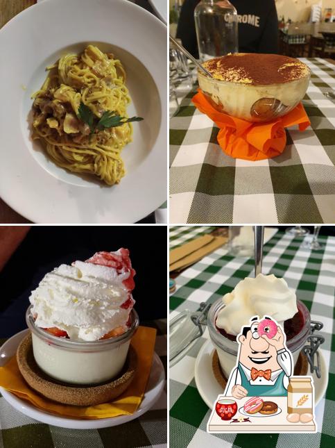 Ristorante Pizzeria alla Grotta sert un nombre de desserts