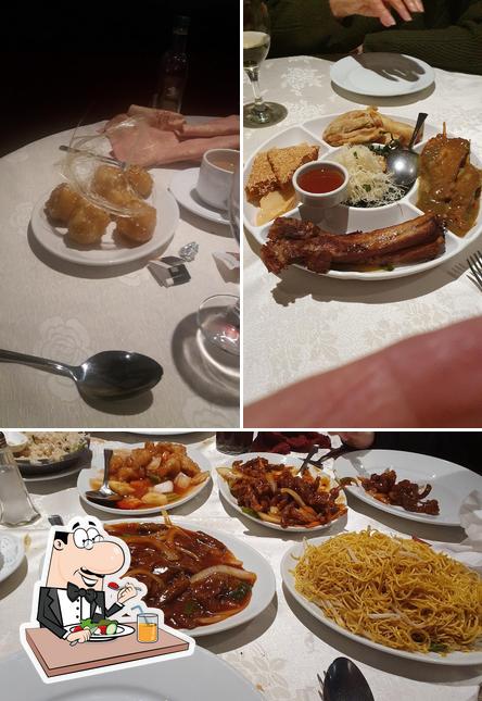 Food at Dragon Palace Chinese Restaurant