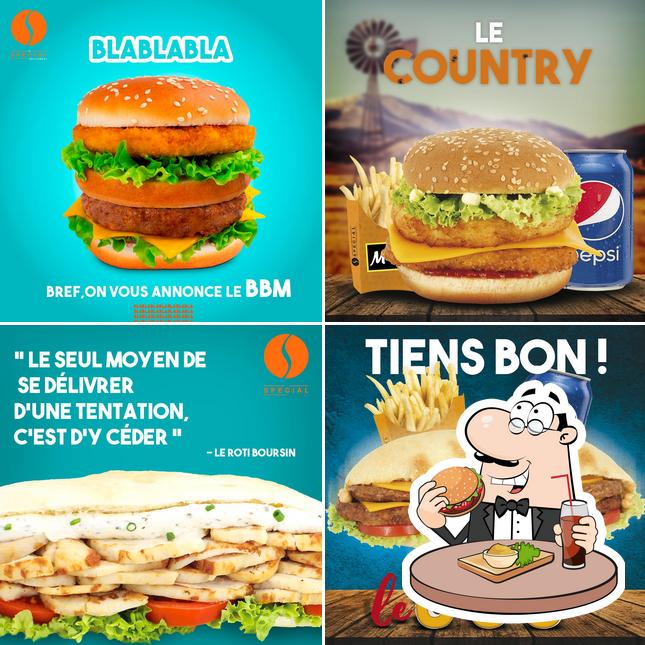 Faites-vous plaisir avec un hamburger à Le Special