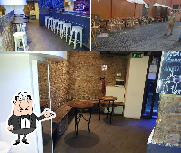 Dai un'occhiata agli interni di On The Rox Trastevere