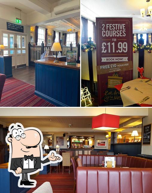 The interior of The Air Balloon, Greene King Pub & Carvery