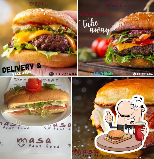 Las hamburguesas de Masa Fast Food gustan a distintos paladares